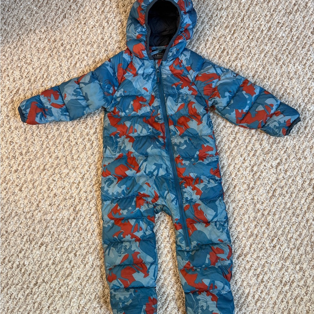 L.L. Bean Infant’s Ultralight 650 Down Bunting - size 6-12 mo.